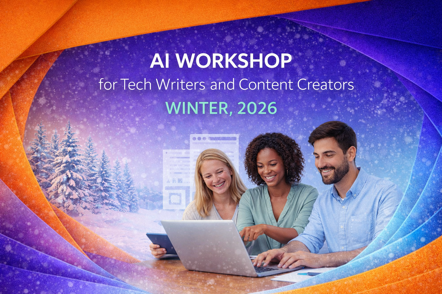 AI Workshop for Tech Writers and Content Creators illustration