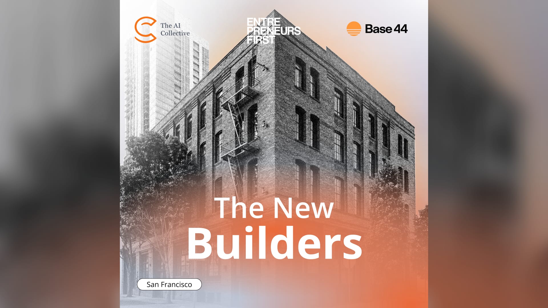 From AI User to AI Builder: Base44 x AI Collective event artwork