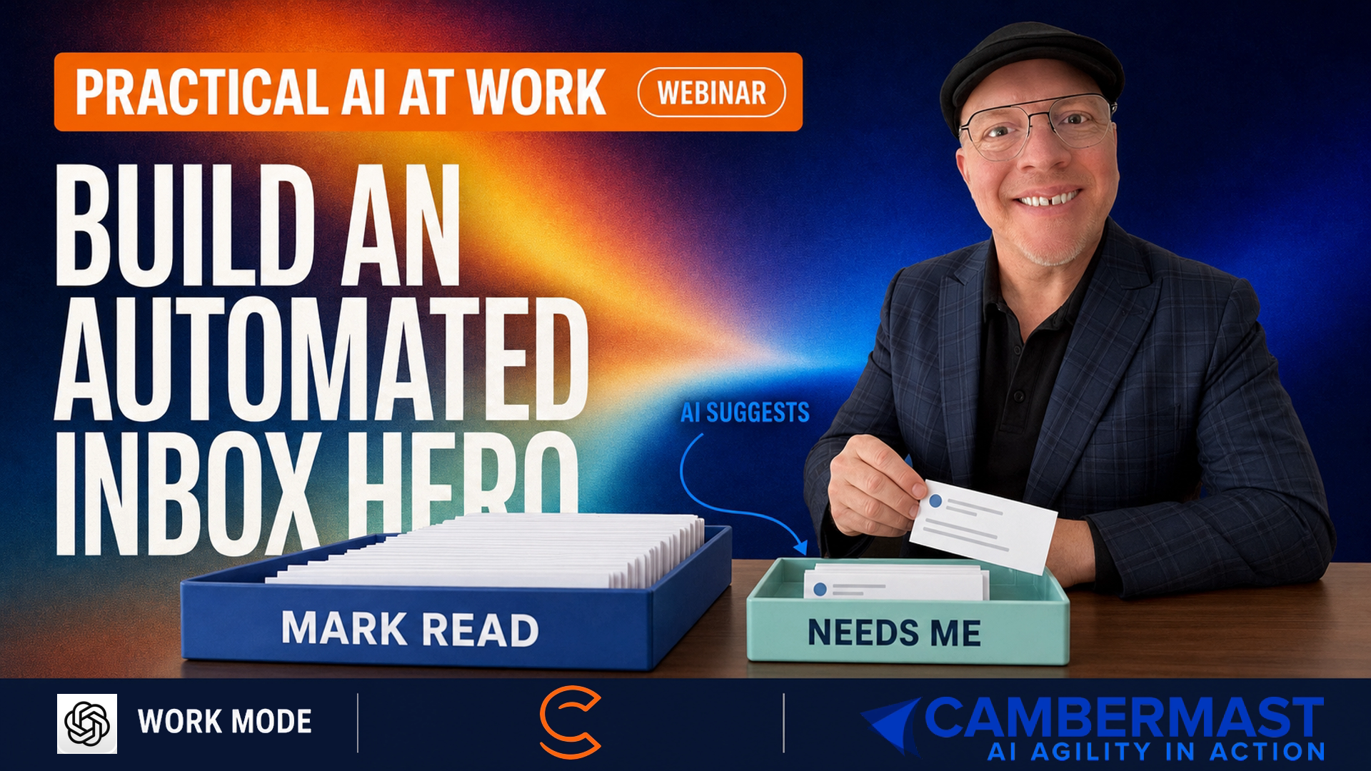 Practical AI at Work: Build an Automated Inbox Hero promotional artwork